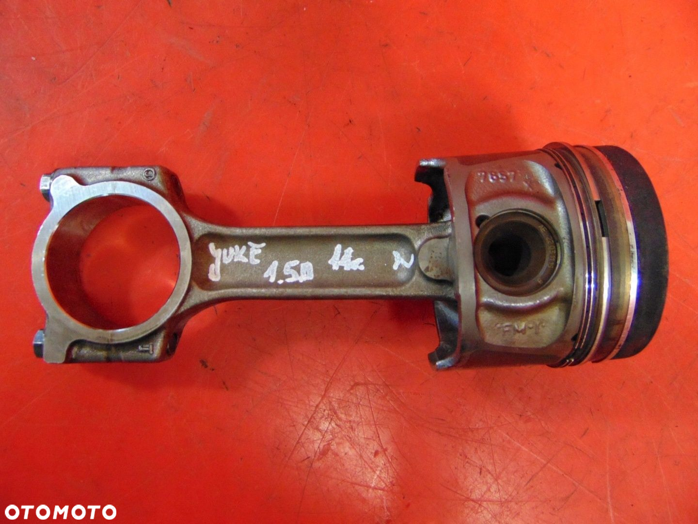 NISSAN JUKE I F15 1.5 DCI TŁOK KORBOWÓD 7657 K9K - 6