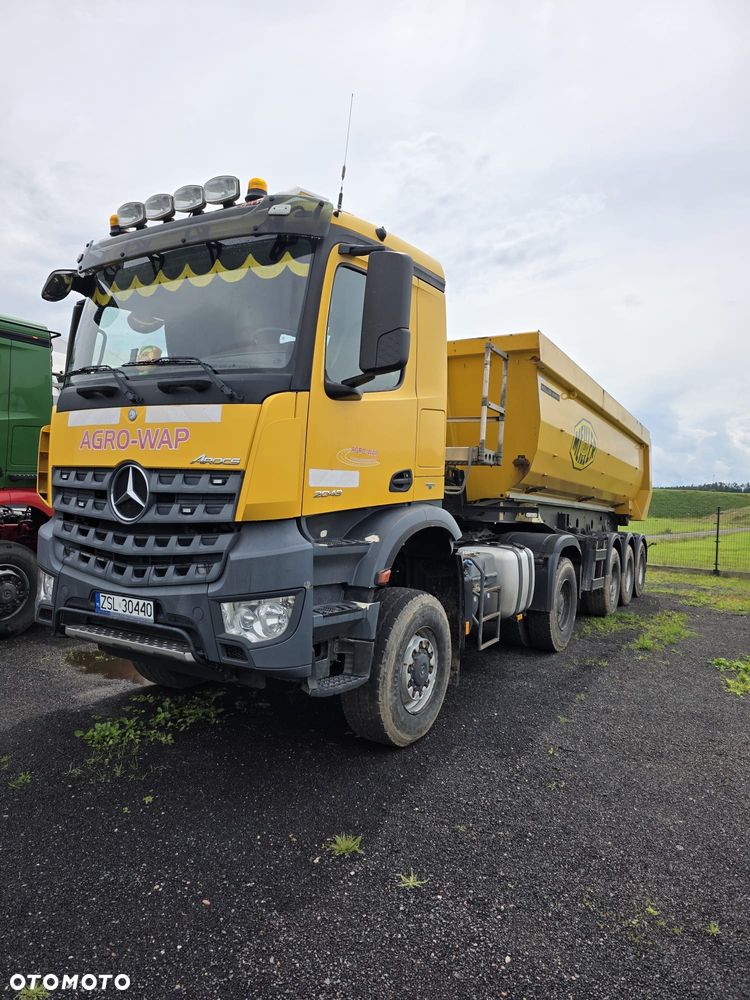 Mercedes-Benz Arocs 2043 + naczepa wywrotka Meiller - 1