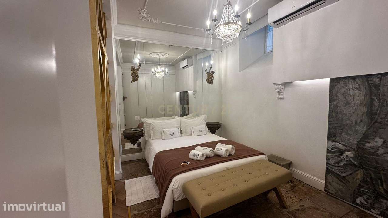 Apartamento T1  Moderno no Centro Histórico de Lisboa. - Grande imagem: 2/6