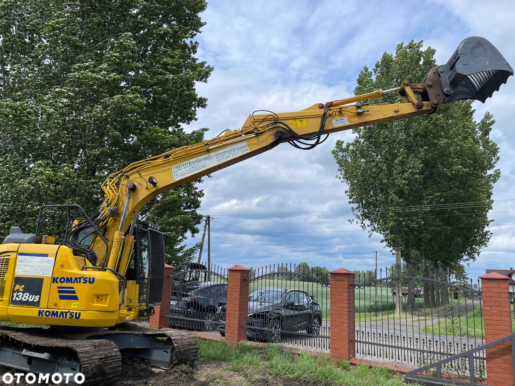 Komatsu Koparka Gąsiennicowa PC138US-11 Rok 2016 Klimatyzacja jcb doosan volvo 14 ton - 18