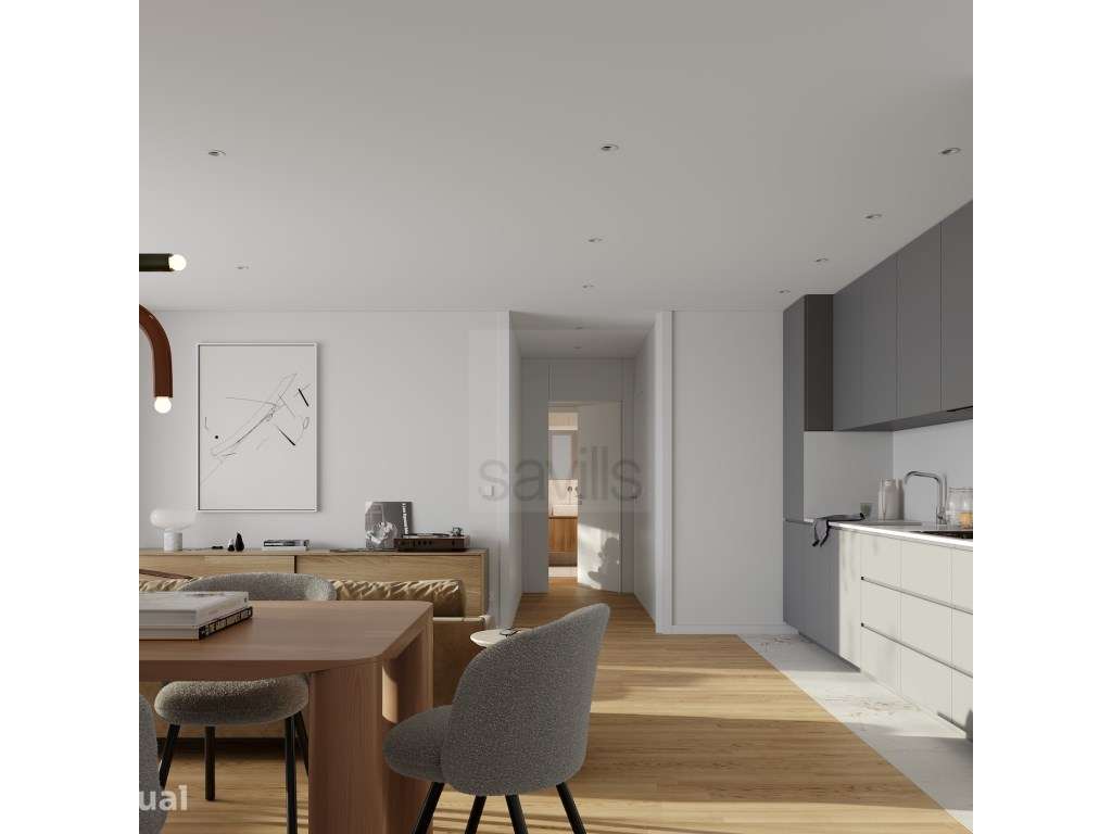 Apartamento T3 com varanda, em Serralves - Grande imagem: 5/12