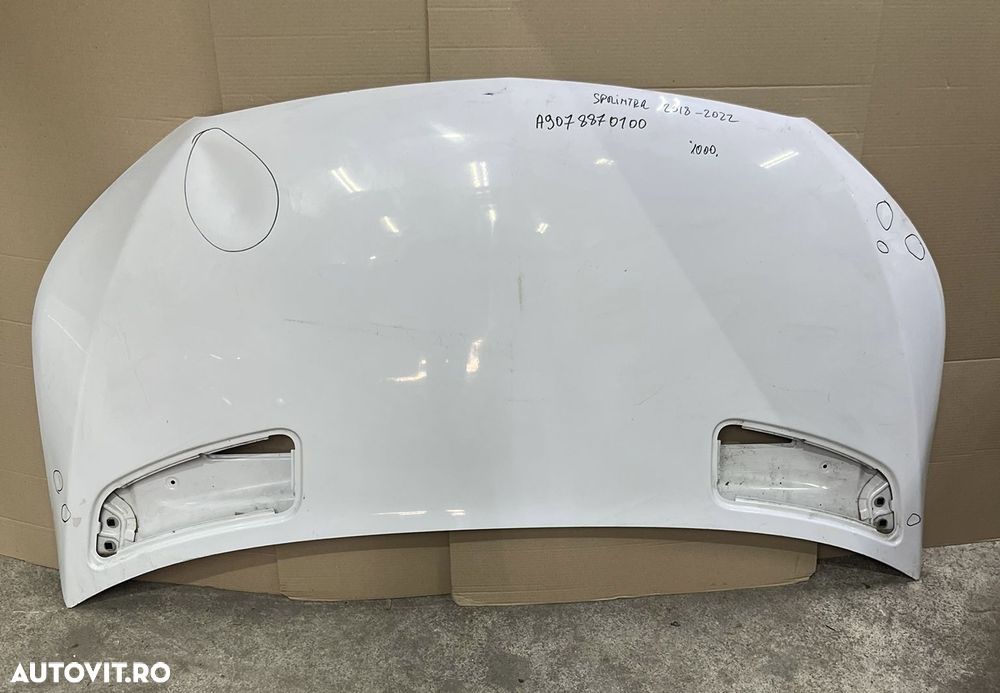 Capota motor MERCEDES SPRINTER W907 an 2018-2025 cod A9078870100 cu defect - 1