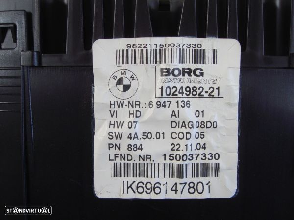 Quadrante / Conta Quilometros Bmw 1 (E87) - 2