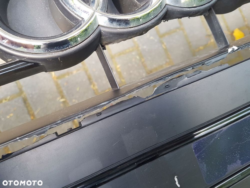 audi a6 c8 s-line zderzak przód grill 4k0807437c - 4