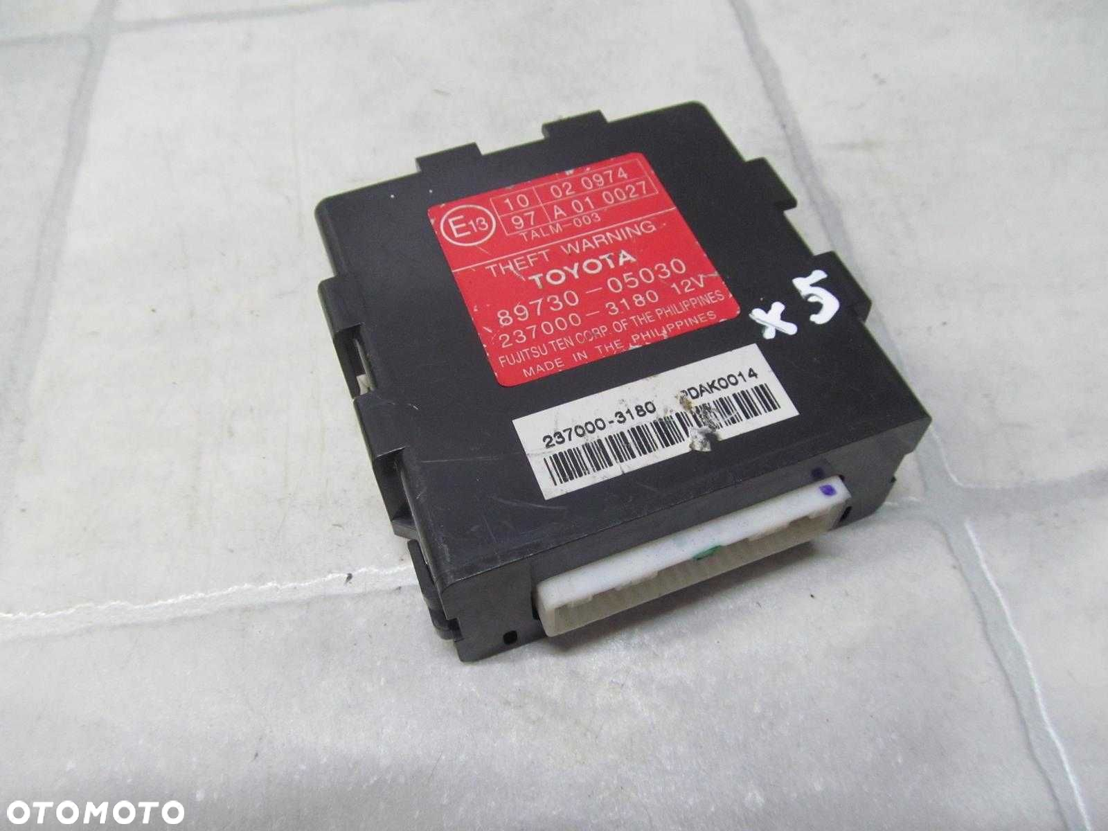 TOYOTA AVENSIS T25 03-08 MODUL ALARMU 89730-05030 - 2