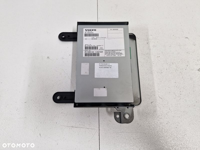 volvo s60 2 ii wzmacniacz radia audio 30659583 - 1