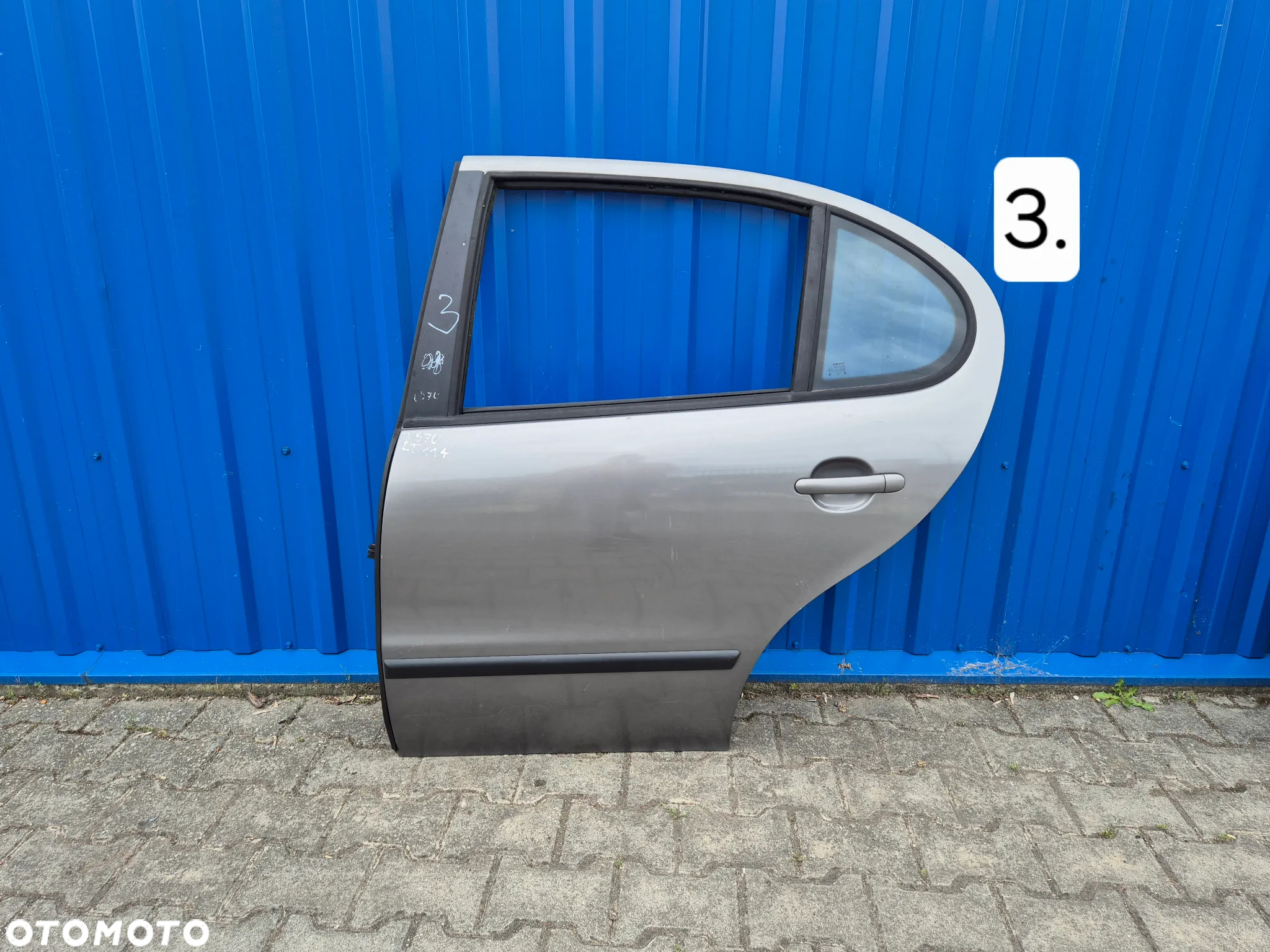 DRZWI TYŁ LEWY LEWE SEAT LEON I ( 1 ) | SEAT TOLEDO II ( 2 ) L57U LS7U - 8