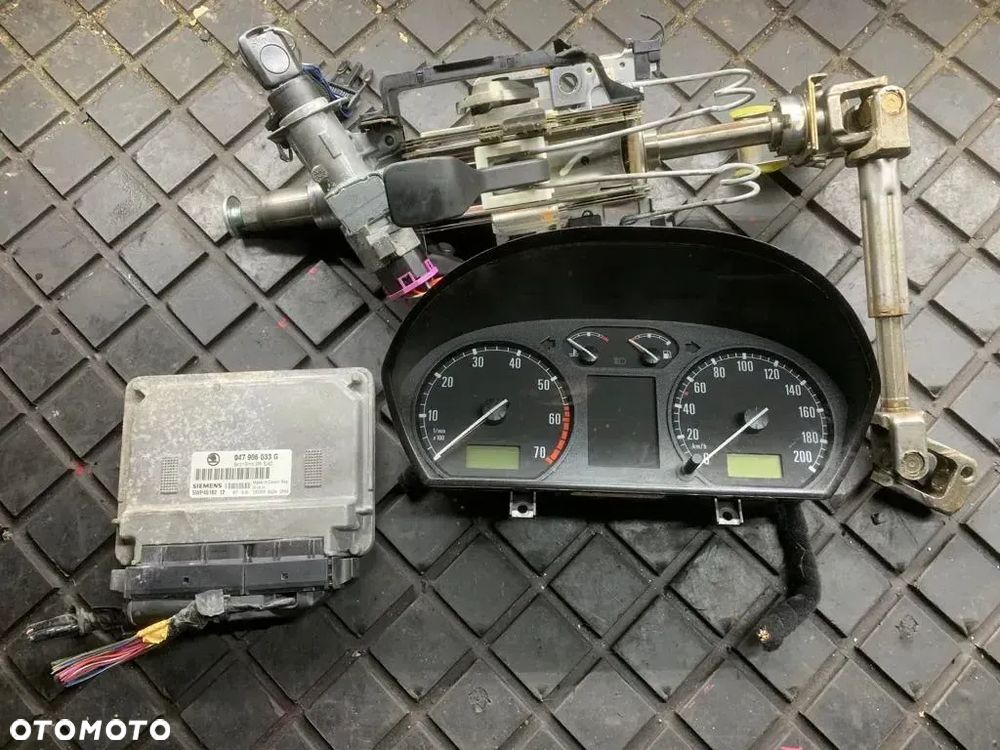 STEROWNIK ZESTAW STARTOWY FABIA I 1.4 MPI 047906033G - 1