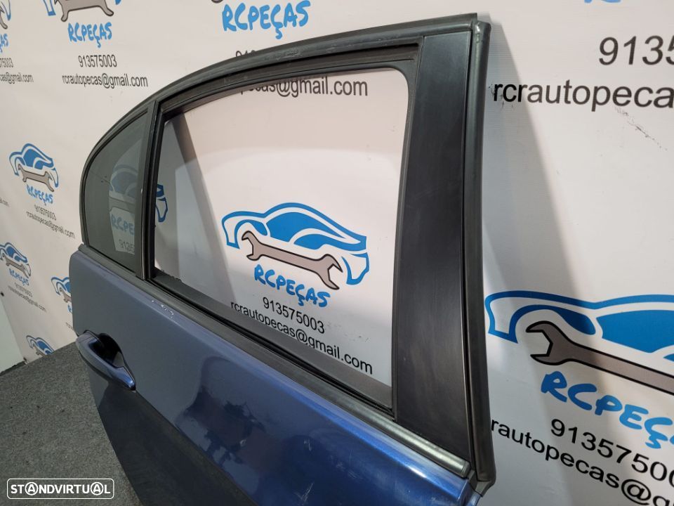PORTA TRASEIRA TRÁS DIREITA BMW SERIE 3 E90 SEDAN CARRO FECHO ELEVADOR MOTOR PUXADOR VIDRO - 7