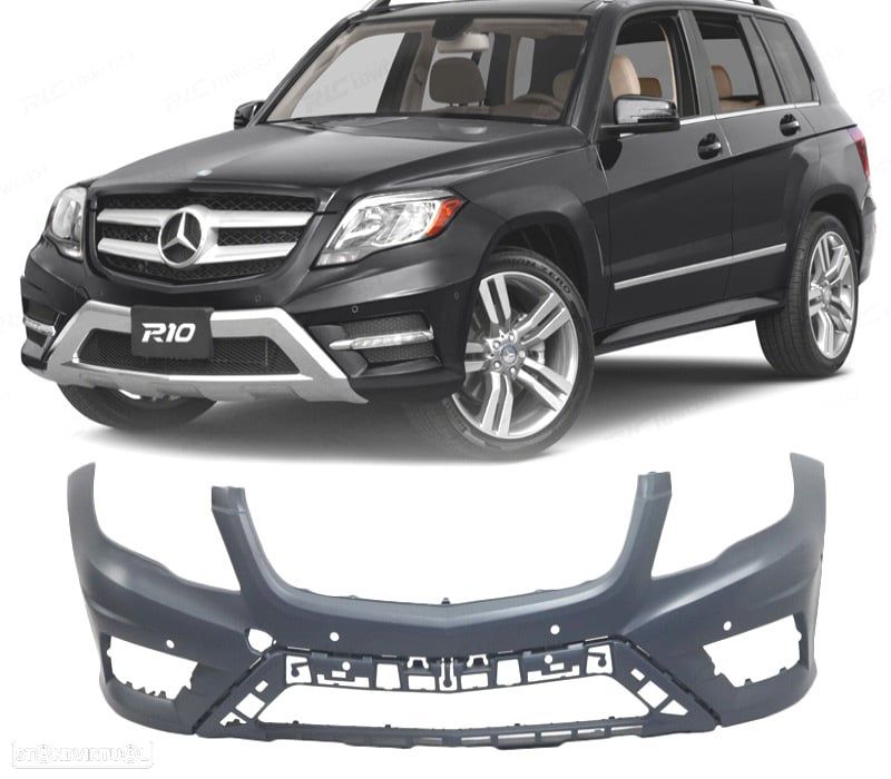 PARA-CHOQUES FRONTAL MERCEDES GLK X204 13-17 LOOK AMG PDC - 1