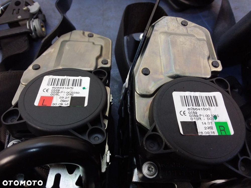 BMW X5M F85 F15 DESKA KONSOLA PODUSZKI SKÓRA HUD - 13