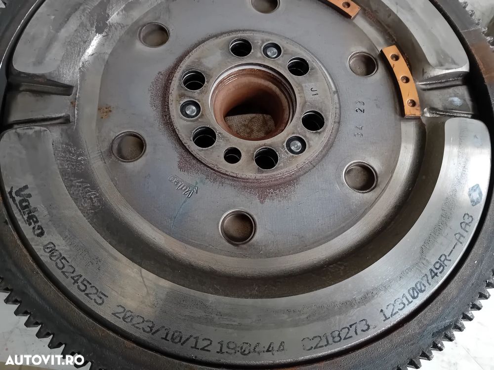 Kit Ambreiaj Volanta Masa Dubla Renault Clio Captu Kadjar 1.0 Tce Cod 123100749R Cu 9000 K Motor H4D - 8