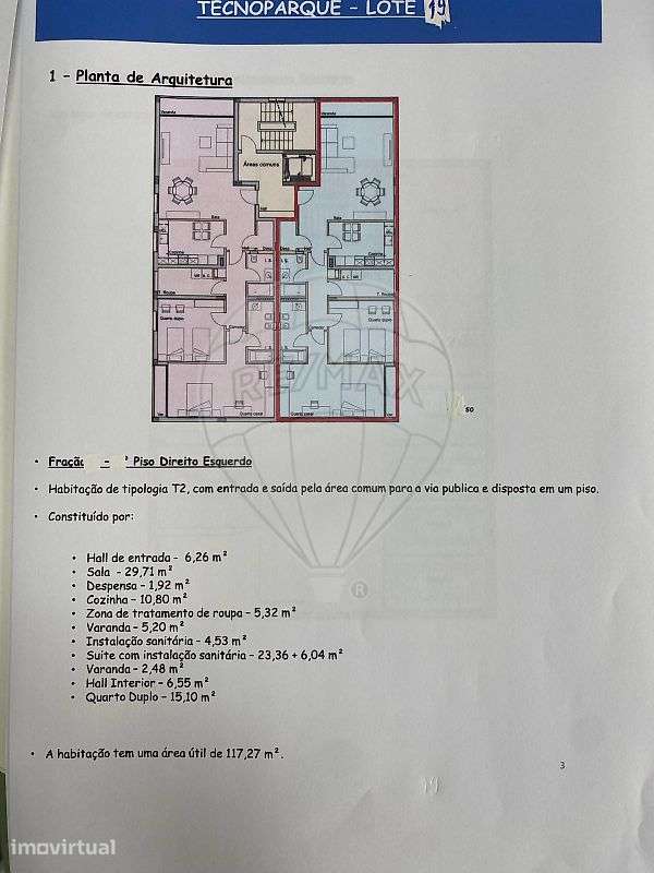 Apartamento T2 para venda - Grande imagem: 3/7