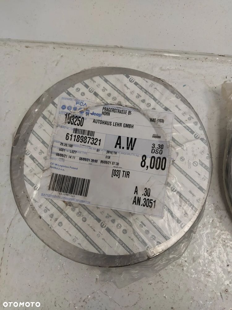 FIAT TIPO 15- TARCZE HAMULCOWE PRZÓD KOMPLET 2szt 281 mm NOWY ORYGINAŁ - 9