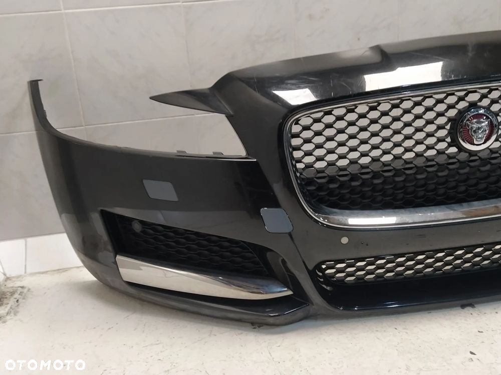 JAGUAR XF X260 ZDERZAK PRZÓD PRZEDNI KOMPLETNY 4XPDC SPRYSKIWACZE GRILL ATRAPA CHŁODNICY ZNACZEK WIĄZKA ORYGINAŁ - 3