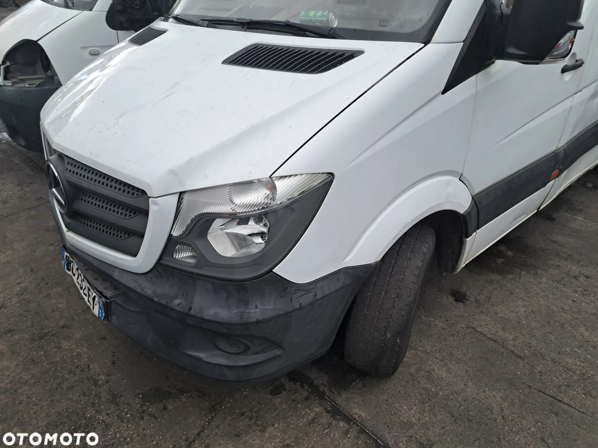 Mercedes sprinter 906 lift przód kompletny maska błotniki lampy pas przedni kompletny chłodnice belka wzmocnienie 2.2 - 2