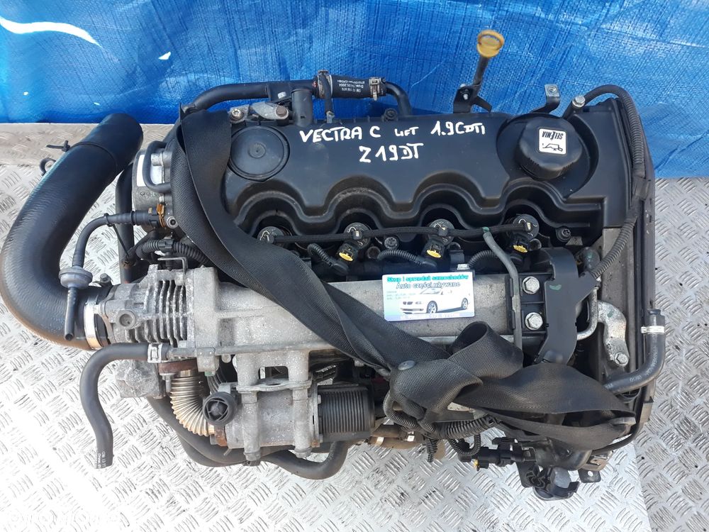 SILNIK OPEL VECTRA C LIFT 1,9 CDTI  2006r  Z19DT - UDZIELAM 30 DNI GWARACJI ROZRUCHOWEJ ! - 1