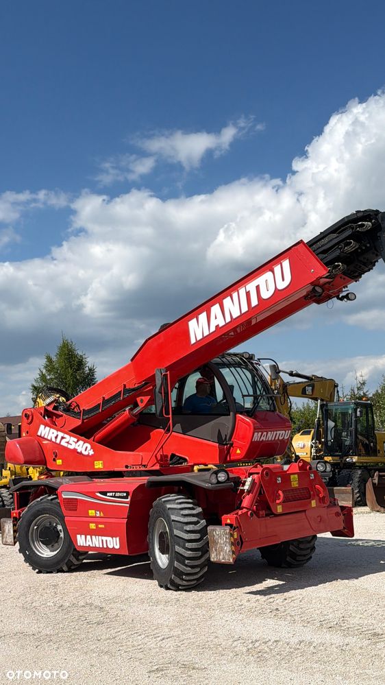 Manitou Ładowarka teleskopowa MANITOU ROTO Mrt 2540 + Privilage 360° obrotowa 2150 2550 bez Dpf i Adblue  PILOT sterowania Kosz Widły manitka silnik Mercedes  Wciagarka  1 właściciel KLIMA serwisowana Merlo - 10