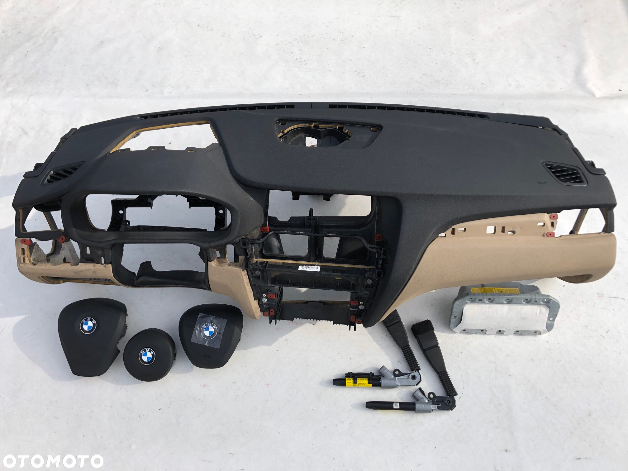 BMW X3 F25 X4 F26 DESKA KONSOLA KOKPIT PULPIT PÓLKA PARPAET AIRBAG KURTYNA naprawa regeneracja NA WYMIANE OD RĘKI NA MAGAZYNIE Raz2 !!! - 22