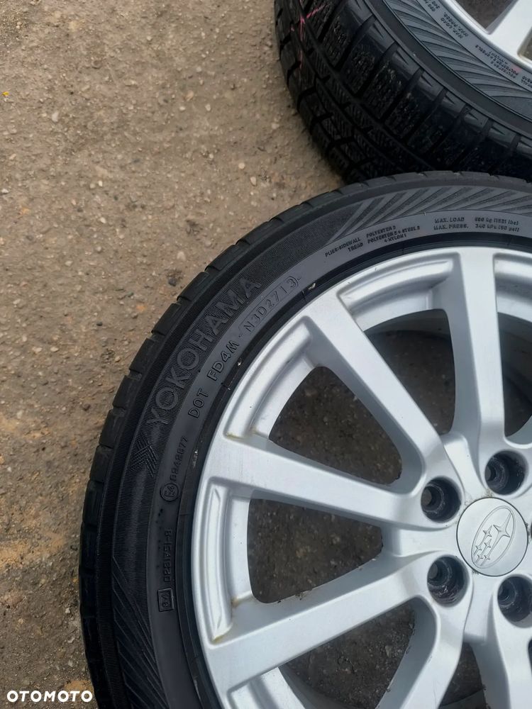 5x100 Alufelgi Felgi Aluminiowe 17 Koła Zimowe Zima SUBARU BRZ BAJA LEGACY OUTBACK CROSSTREK FORESTER IMPREZA 6mm Legnica ALU-RAD 215/50 ROVER TOYOTA MG - 11