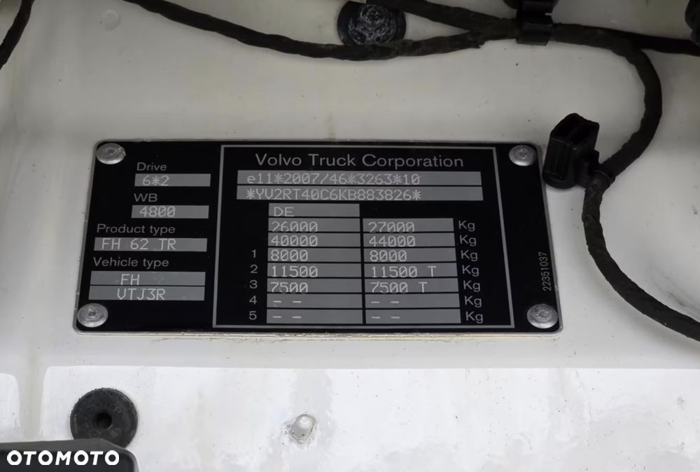 Volvo FH 500 / Hakowiec / Niemiecki/ Meiller - 18