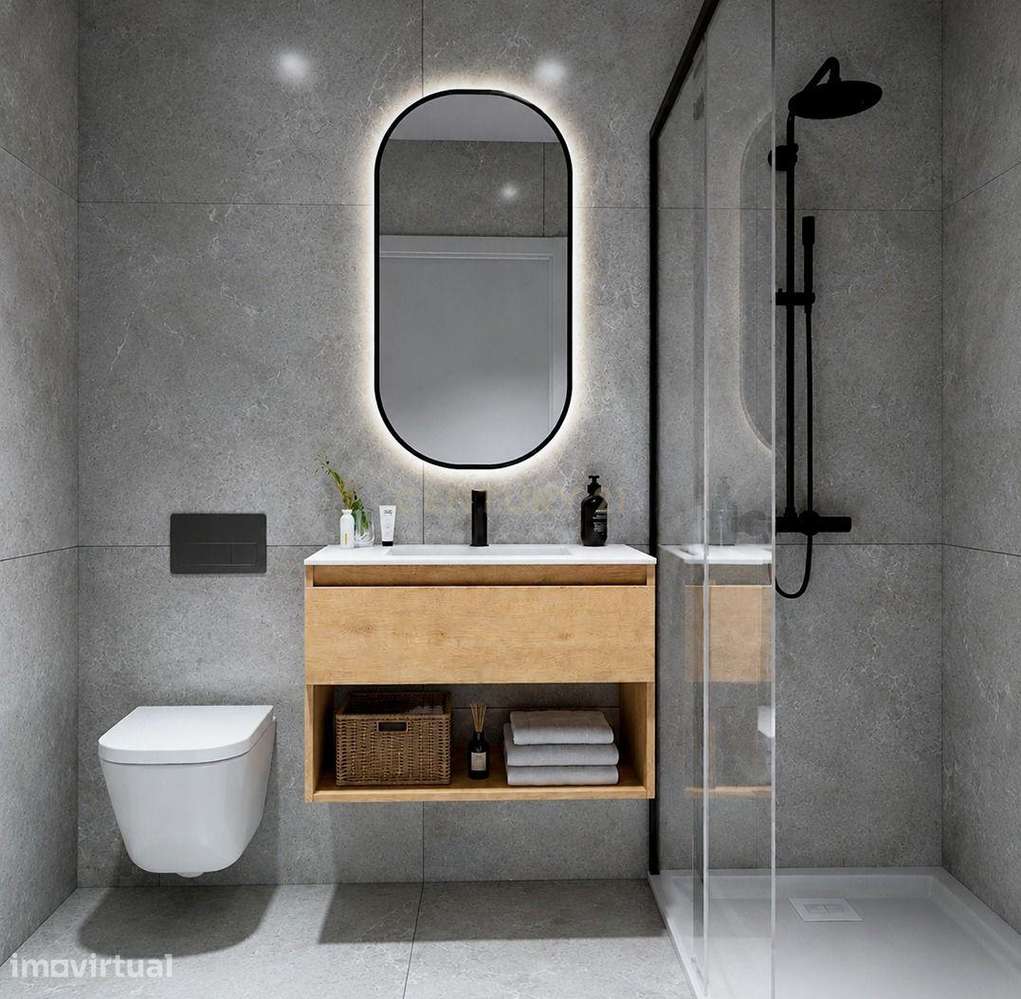 Apartamento T1 Novo no centro de Setubal - Grande imagem: 3/7
