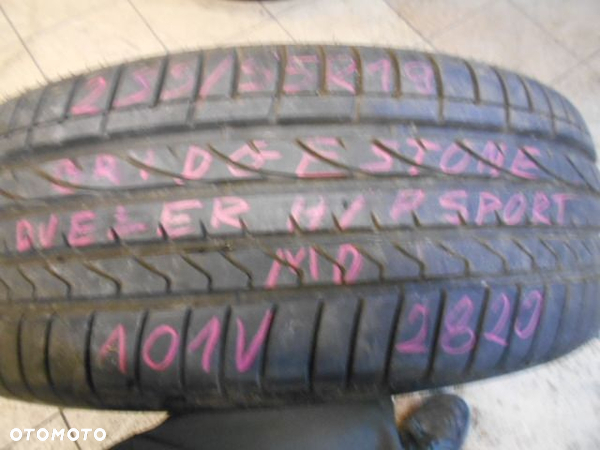 Opona pojedyńcza 255/55r19 bridgestone dueler h/p sport MO 8mm lato