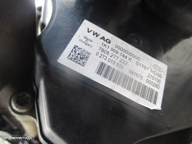 Caixa Direcao  1K1423105B 1K1423051BL 1K1909 VW GOLF 5 2005 1.9 TDI VW GOLF 5 2005 1.6I VW PASSAT 4 BREAK (3B) PHASE 2 2001 1.9TDI  130CV 5P CINZENTO - 7
