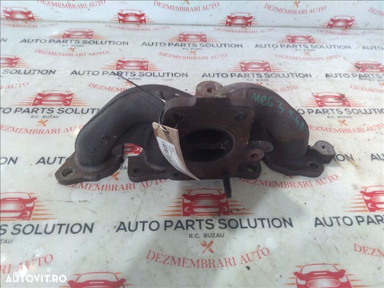 galerie evacuare 1.4 tce renault megane  3 an fabr. 2011 - 1