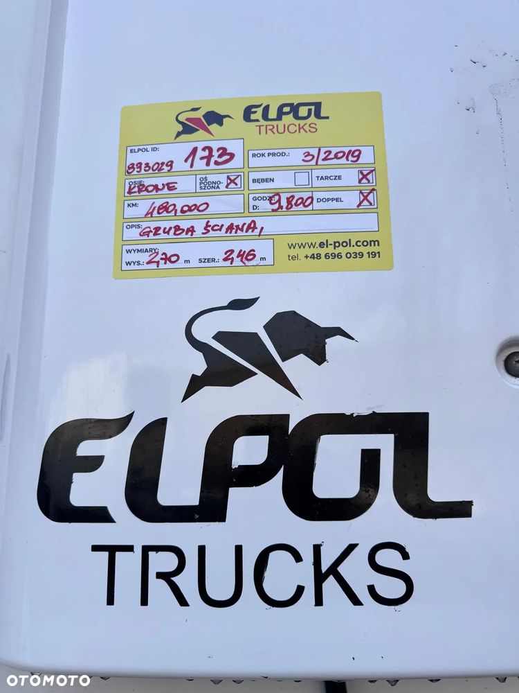 Krone CARRIER HE19 , GRUBA ŚCIANA , 4 RYGLE - 28