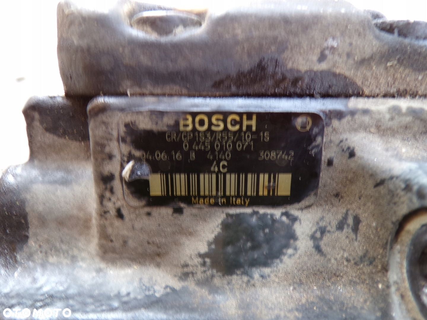 POMPA WTRYSKOWA FIAT DOBLO ALFA ROMEO 147 156 1.9 JTDM 0445010071 - 3