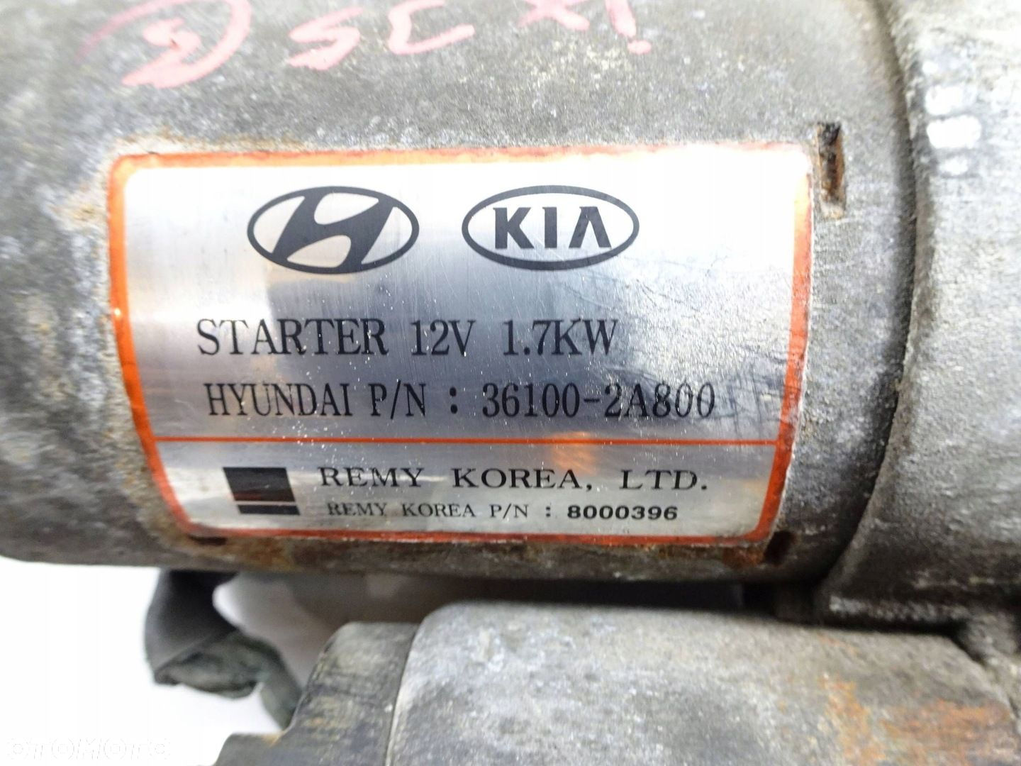Rozrusznik Hyundai IX35 1.7 CRDI - 5