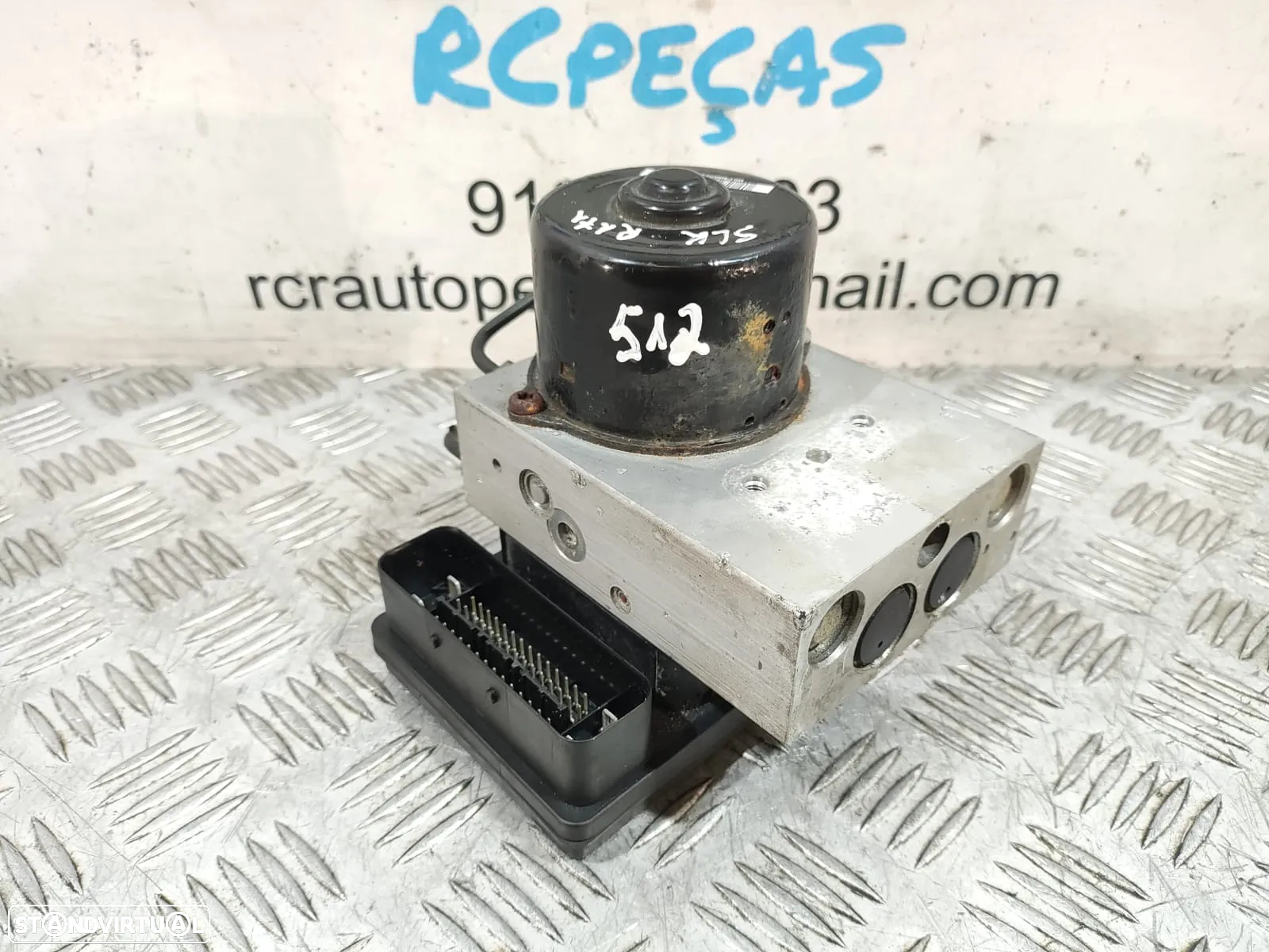 Modulo ABS | Bloco Hidraulico Mercedes Benz - A0054313612 - SLK R171 Kompressor - Original - 3