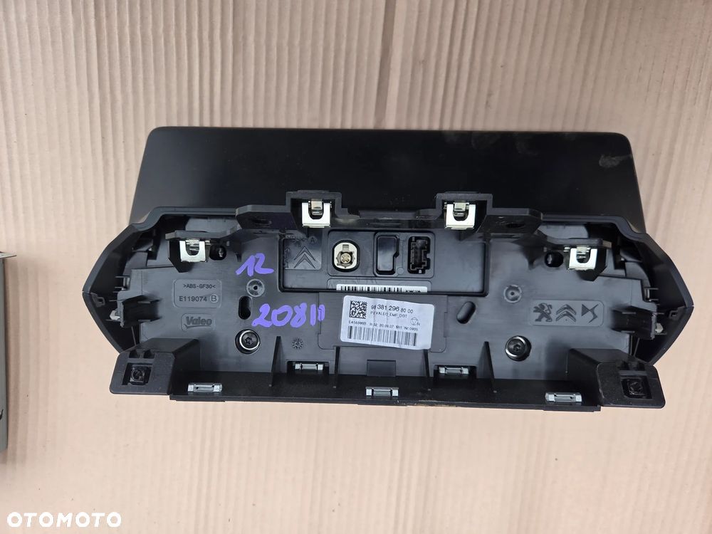 Radio nawigacja wyświetlacz Peugeot 208 II 9833499780 - 7