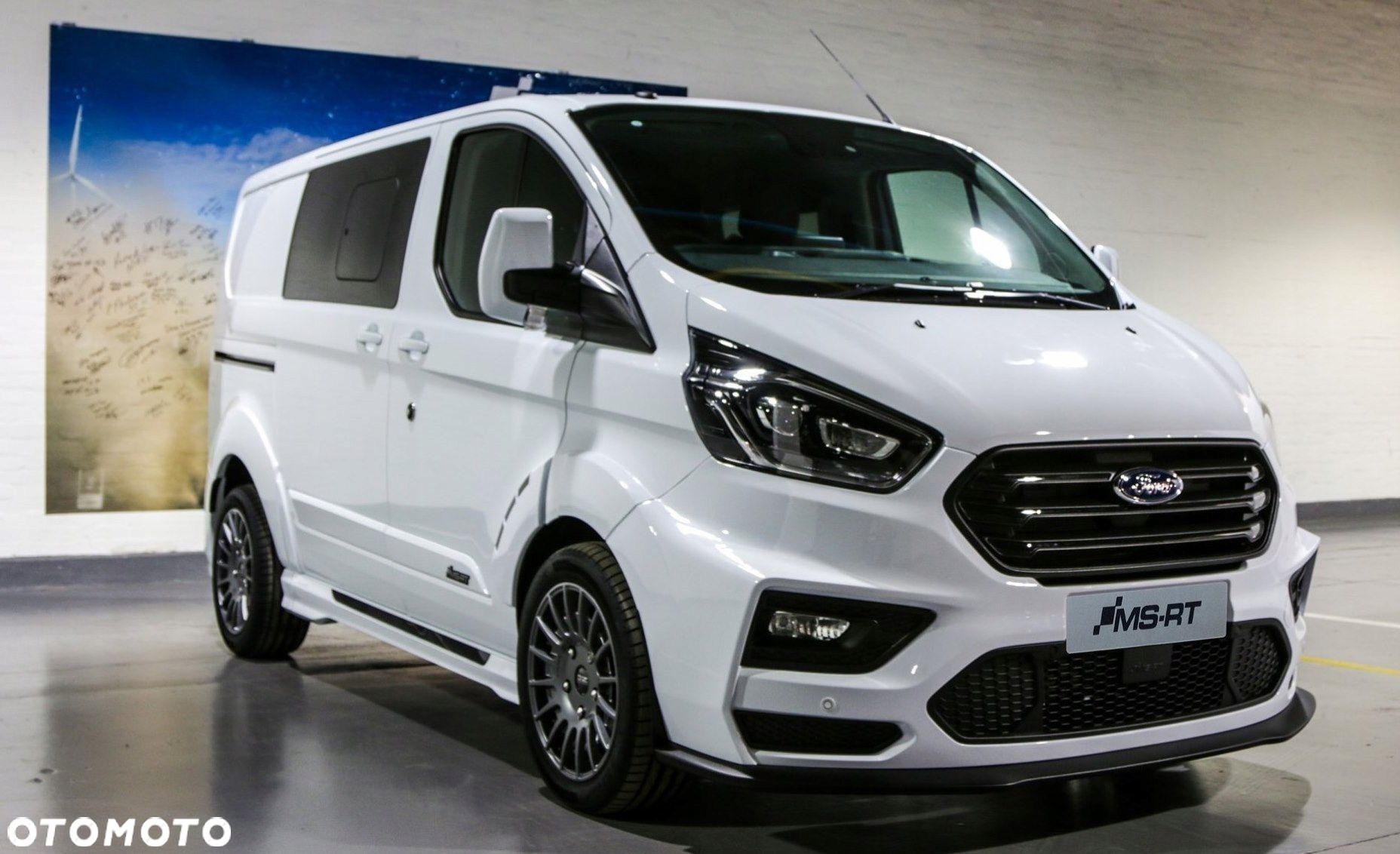 FORD TRANSIT CUSTOM MS-RT BODY KIT ZESTAW OSPOILEROWANIA - 4