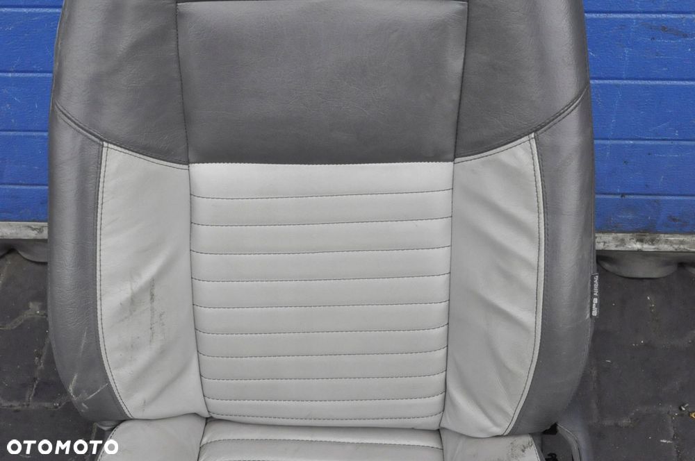 VOLVO  S40 II V50 FOTEL KIEROWCY SKÓRA RIII - 6