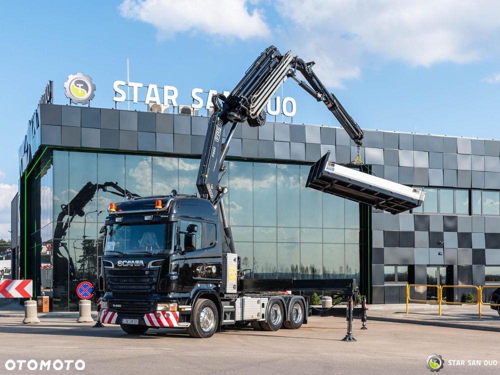 Scania R480 6x4 FASSI F660RA.2.26 HE-DYNAMIC HDS Żuraw Fly Jib Siodło - 8