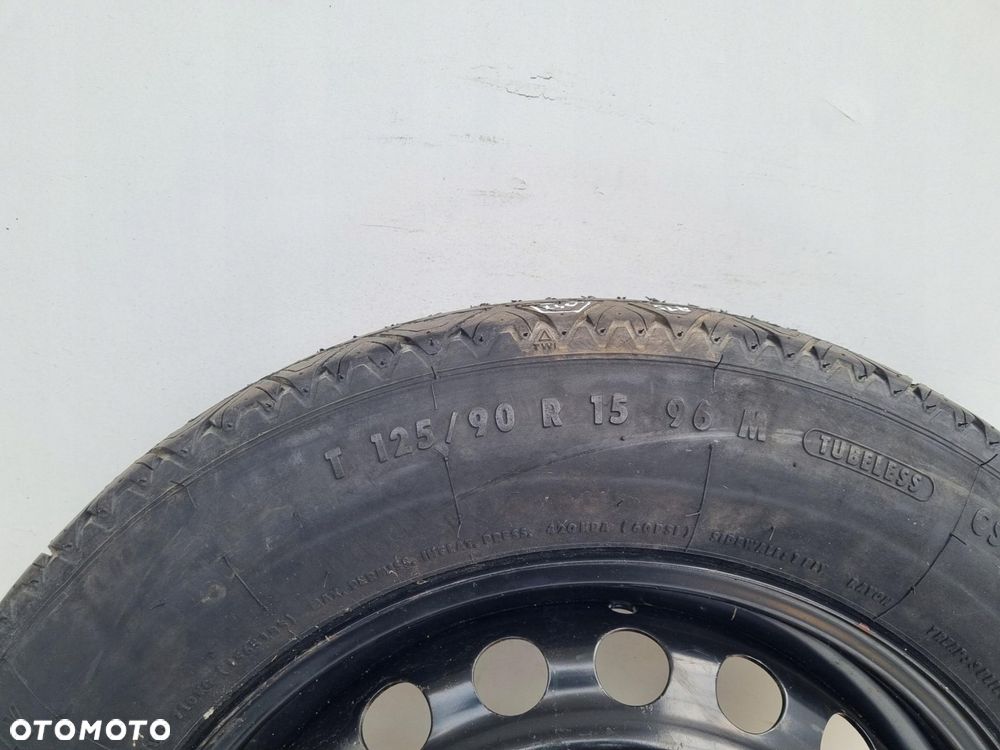 KOŁO DOJAZDOWE BMW E46 _ dojazdówka 125/90 R15 5x120 2150330 1095069 - 5