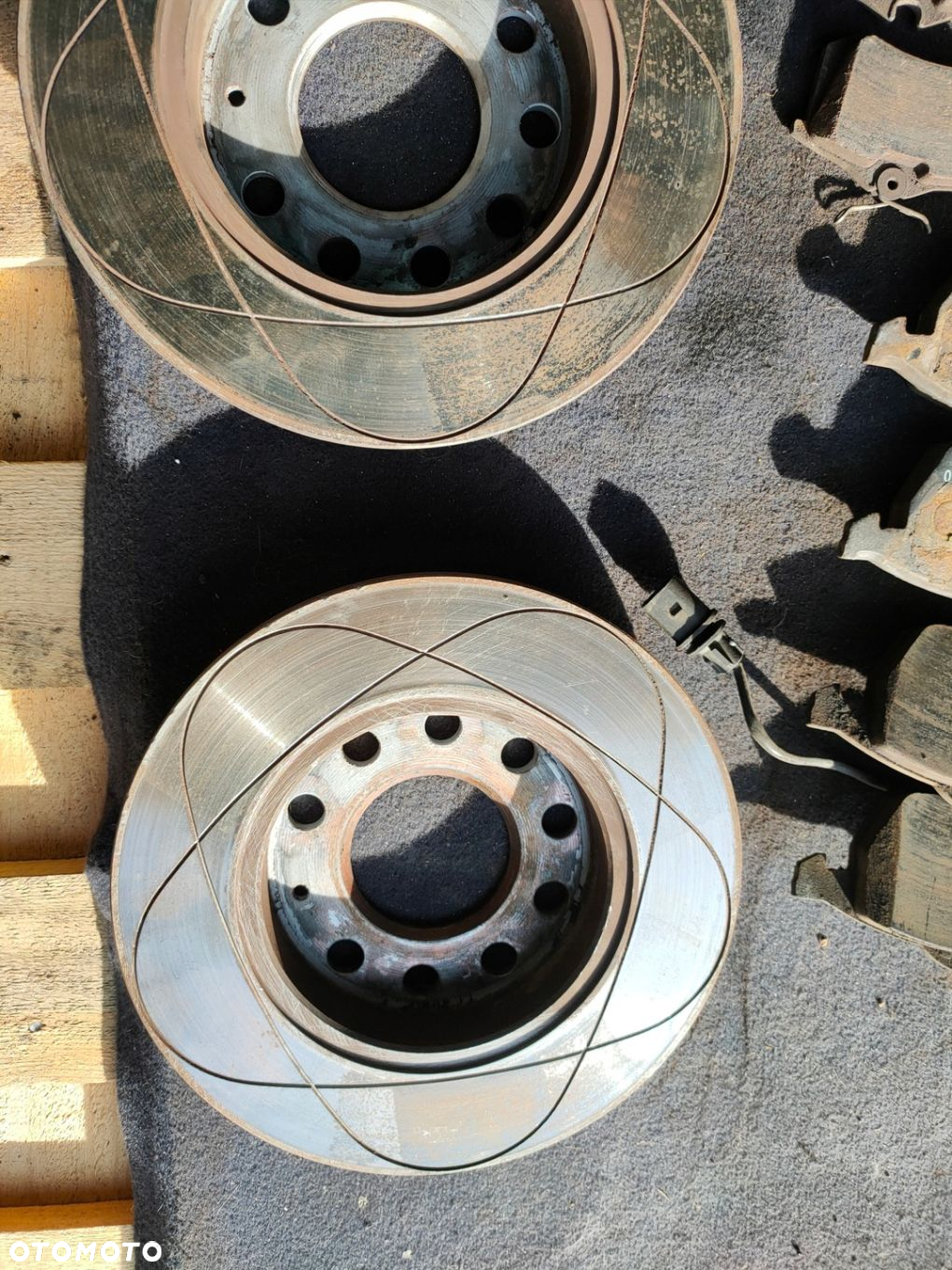 TARCZE PRZÓD  TYŁ ATE Nacinane POWER DISC 288mm/245mm A4 B6 b7 Exeo 500Km - 9