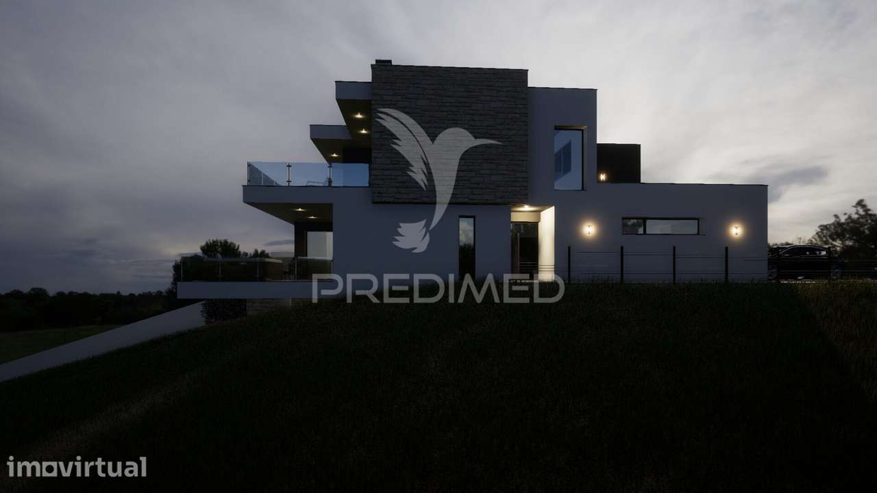Terreno na Lameira com projecto de construção aprovado para comprar - Grande imagem: 3/18