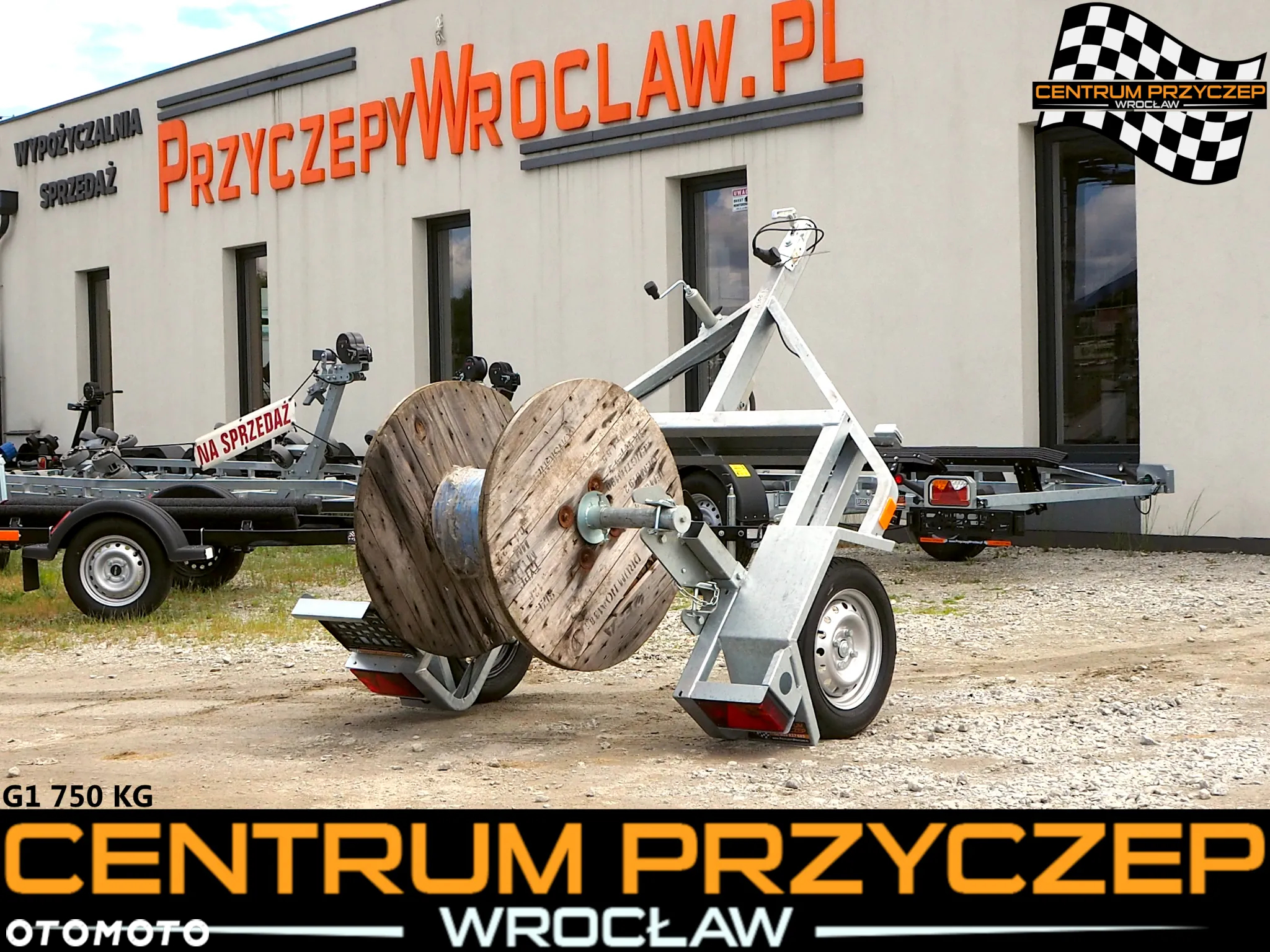 Inny PRZYCZEPA KABLOWA / 1 OŚ / 2 OSI / DMC: OD 750 KG DO 2700 KG - 6