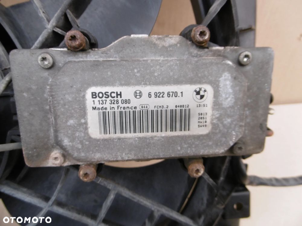 Wentylator wiatrak chłodnicy moduł BMW E46 2.0d 320d 136km 150km manual - 4