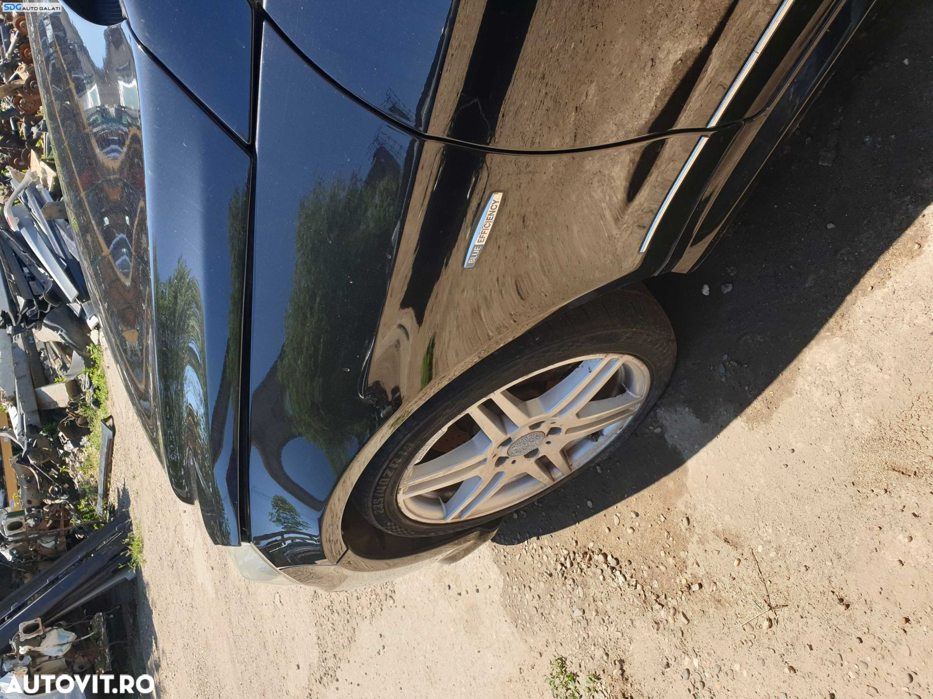 Aripa Stanga Fata Mercedes Clasa E Class Coupe Cabrio W207 A207 C207 E180 E200 E220 E250 E320 NFL Non Facelift 2009 - 2013 Culoare C197 197 [K5562] - 3