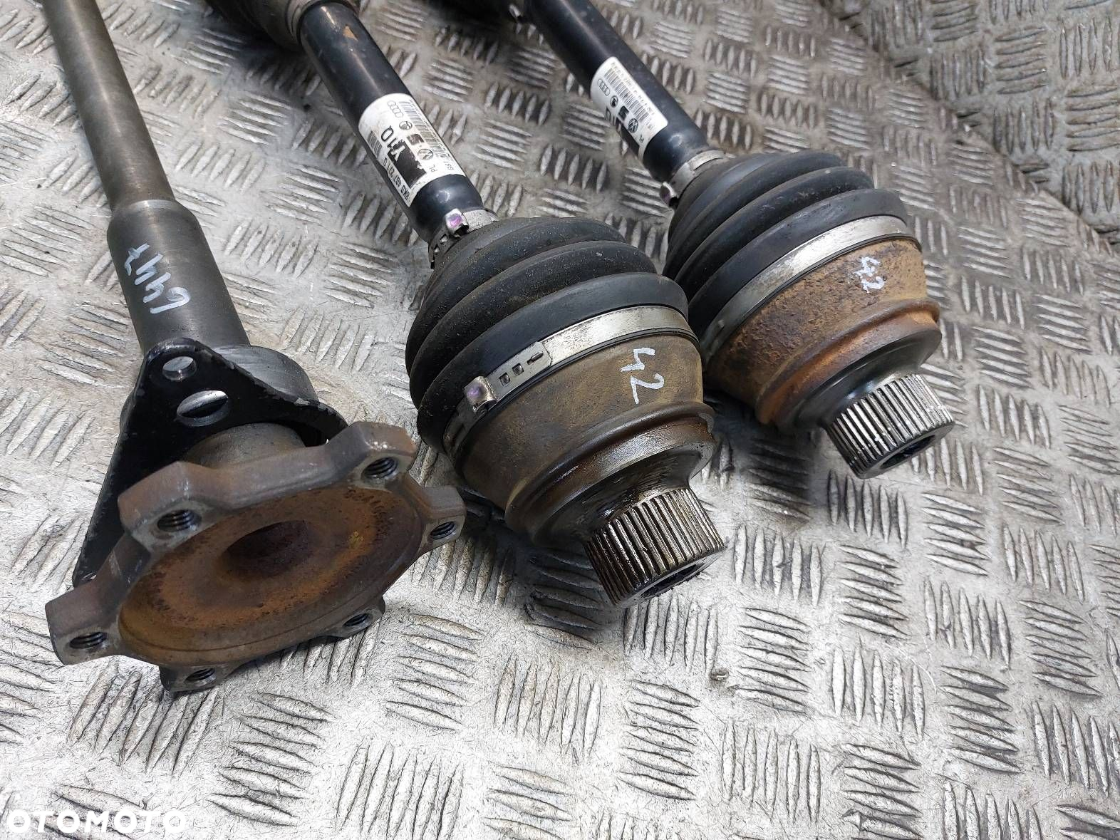 PÓŁOŚ LEWY PRZÓD + PRAWY PRZÓD AUTOMAT AUDI A5 8T 2.0 TFSI 8K0407271Q - 5