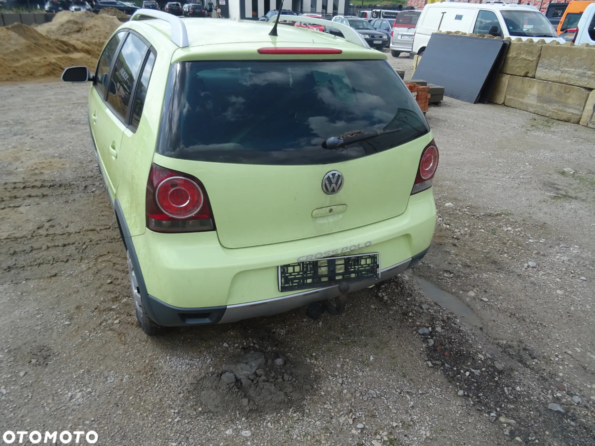 VW Cross Polo 2007 lakier(LL6J) na części drzwi zderzak błotnik klapa fotel - 3