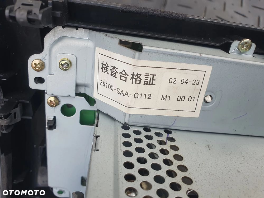 RADIO HONDA JAZZ II 1.2 39100-SAA-G112 - 8