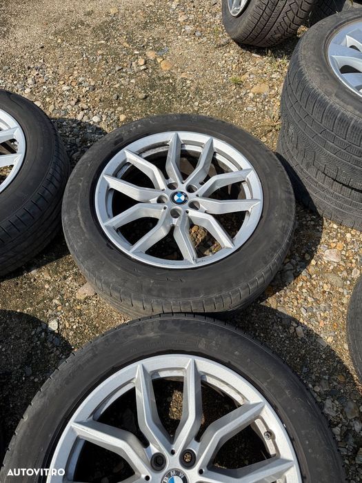 jante originale pe 19 bmw x5 g05 x6 g06 anvelope vara 265 50 r19 - 3