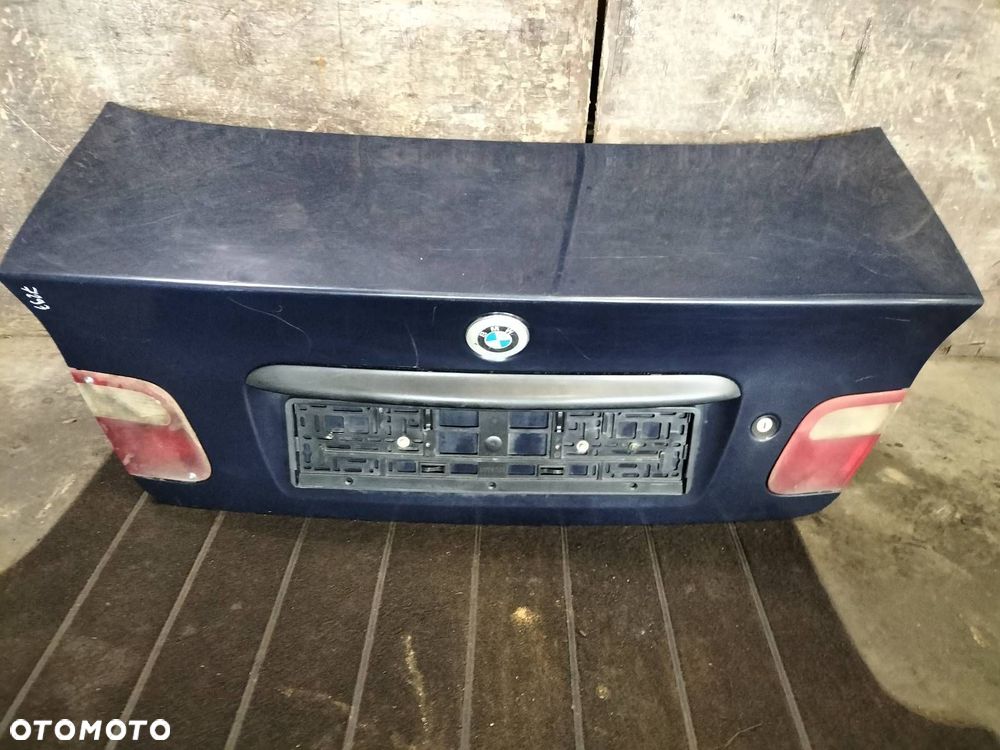 KOMPLETNY TYŁ KLAPA BAGAŻNIKA ZDERZAK TYŁ LAMPY BMW E46 263/5 DUNKELBLAU - 10