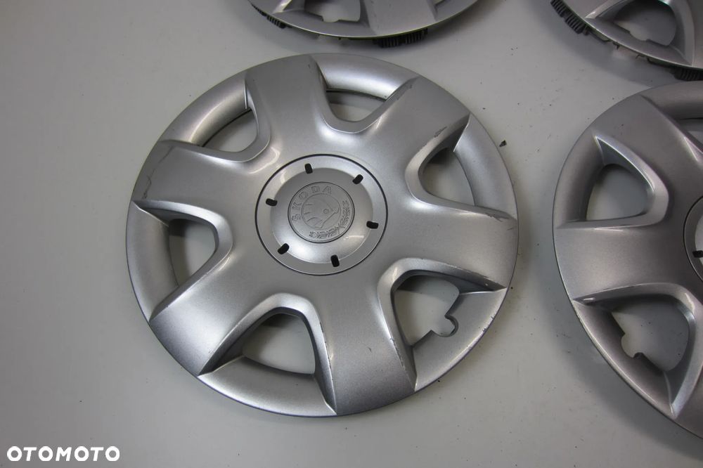 Kołpaki dekle 15 SKODA  Oryginał - 4