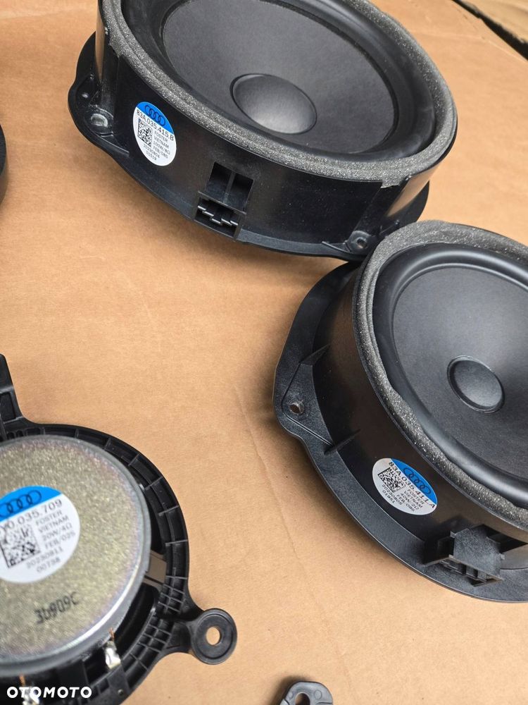 audi rs3 a3 8y sportback zestaw nagłośnienia bang&olufsen komplet - 8